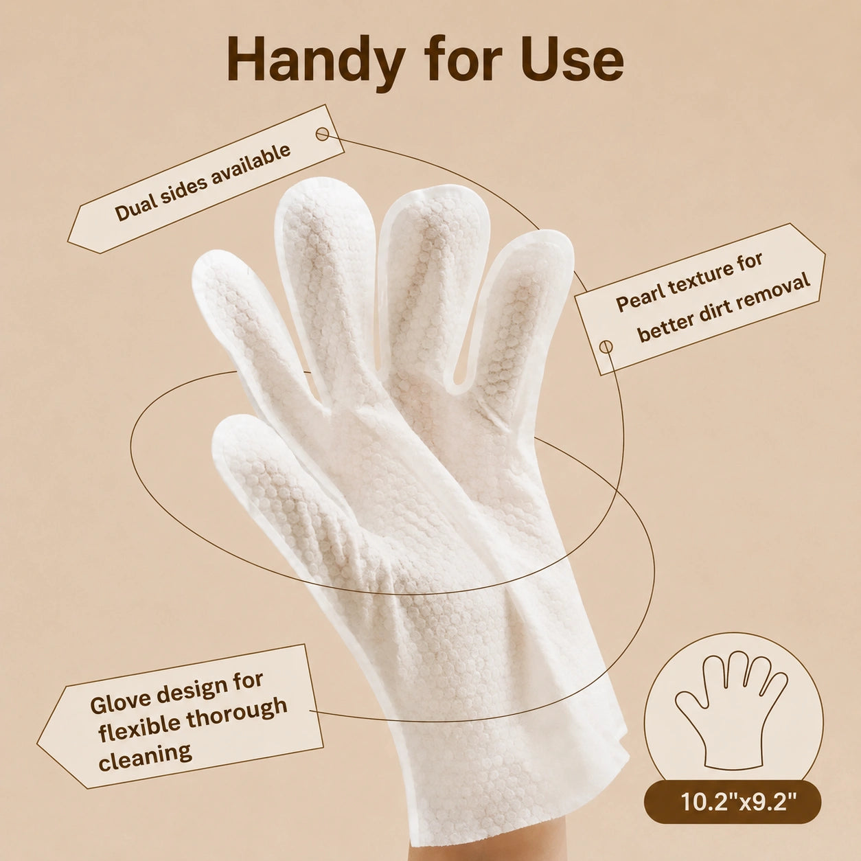 HeritageLab™ PureSwipe Deodorizing Grooming Wipes