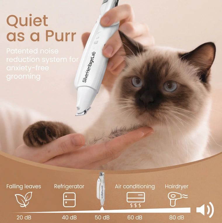 SilverHeritage™ PawPrecision LED Grooming Kit
