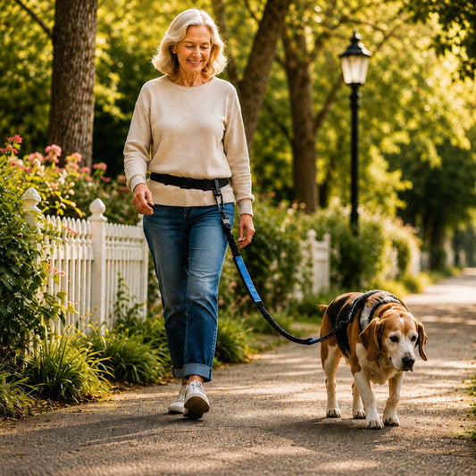 HeritageStride™ Hands-Free Dog Leash