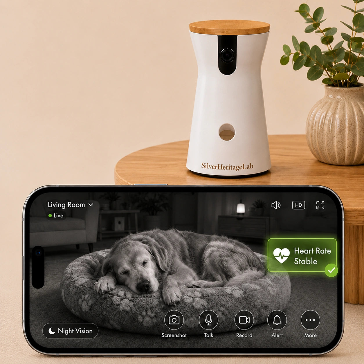 HeritageCloud™ Guardian360 Smart Pet Camera