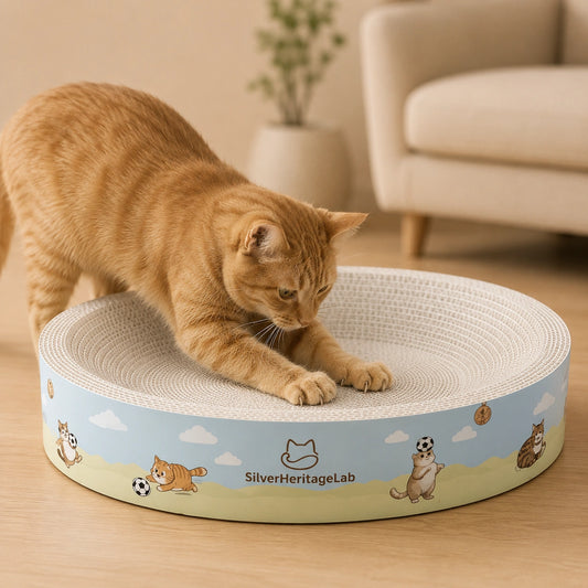 HeritageLab™ PlayNest Cat Scratcher Bed