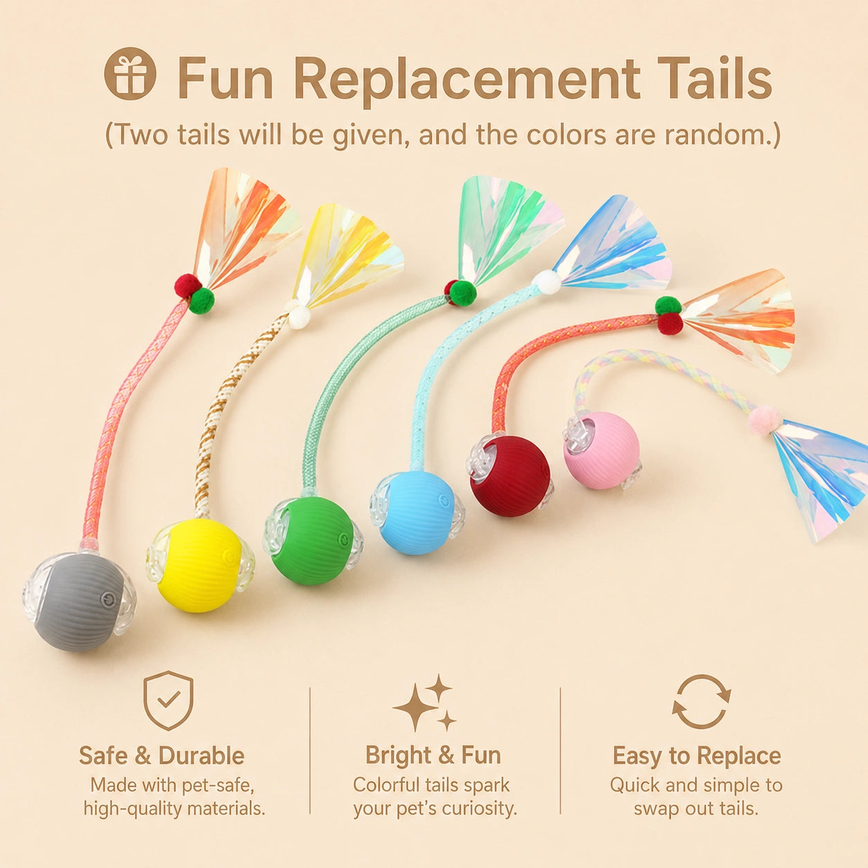 HeritageCloud™ ChaseTail Rolling Toy