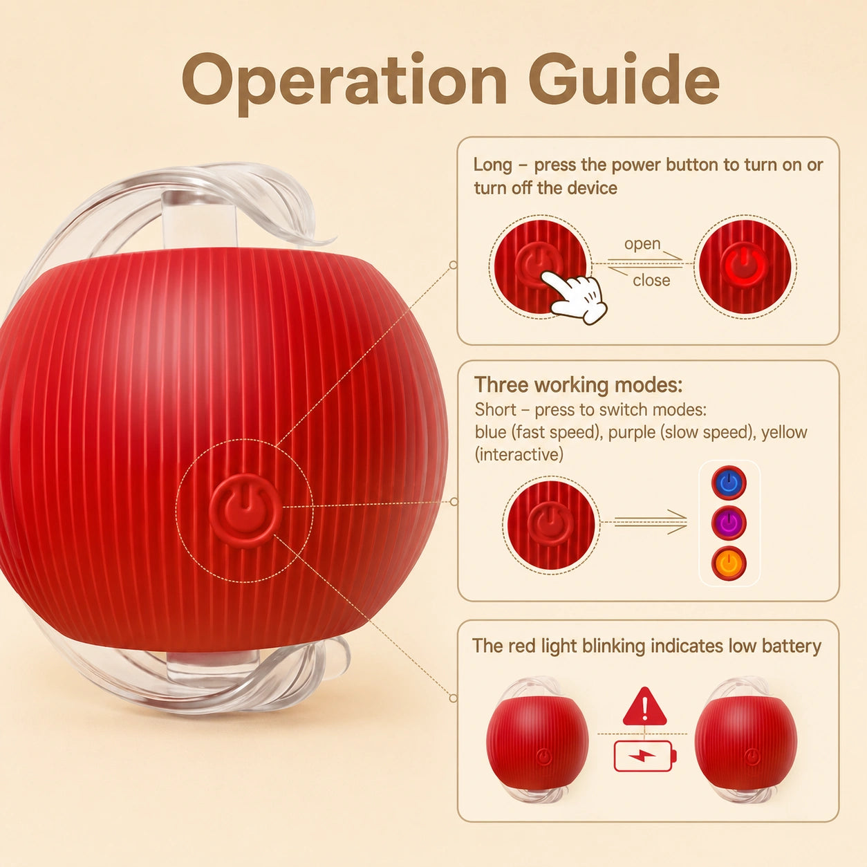 HeritageCloud™ ChaseTail Rolling Toy
