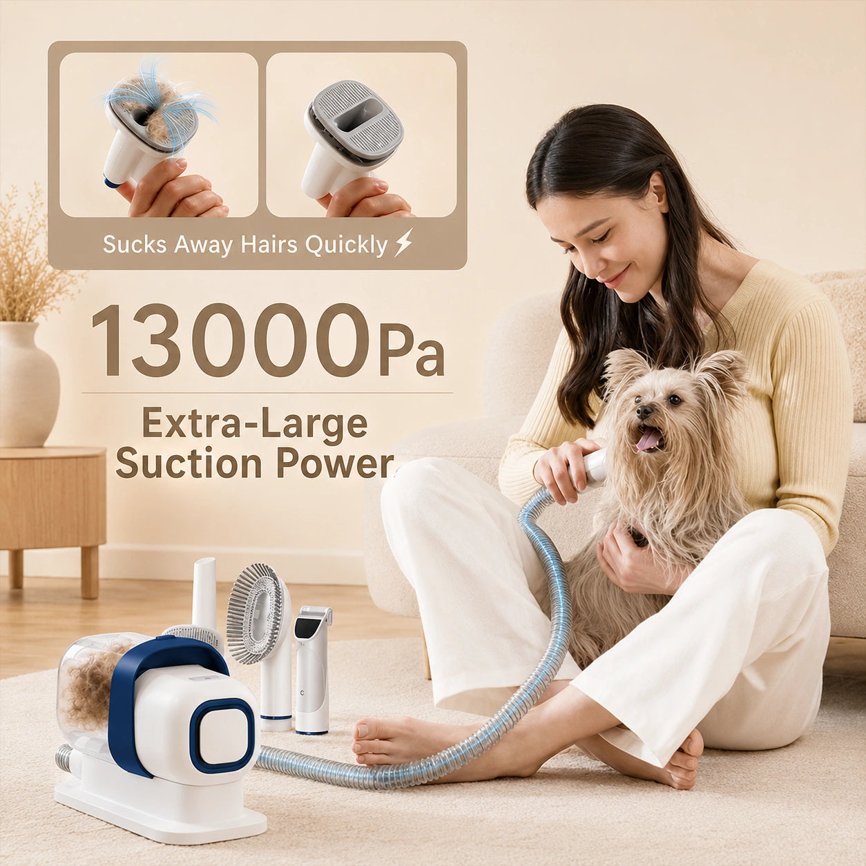 HeritageLab™ AeroVac Compact Grooming Vacuum