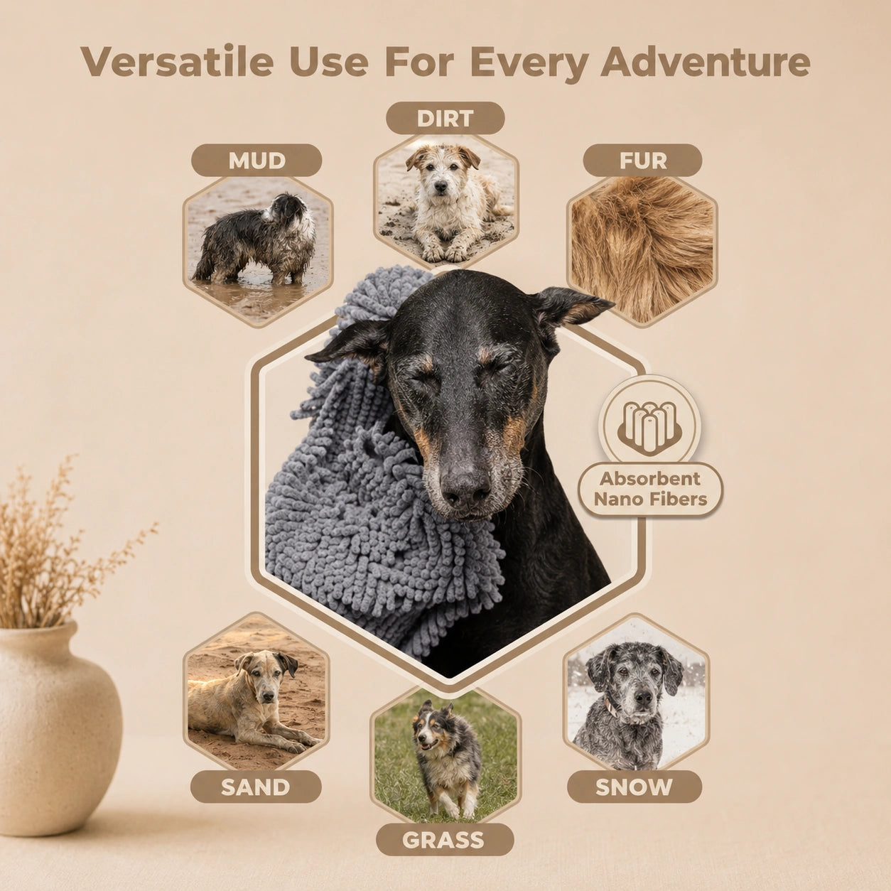 HeritageNurture™ DryComfort Bath Towel