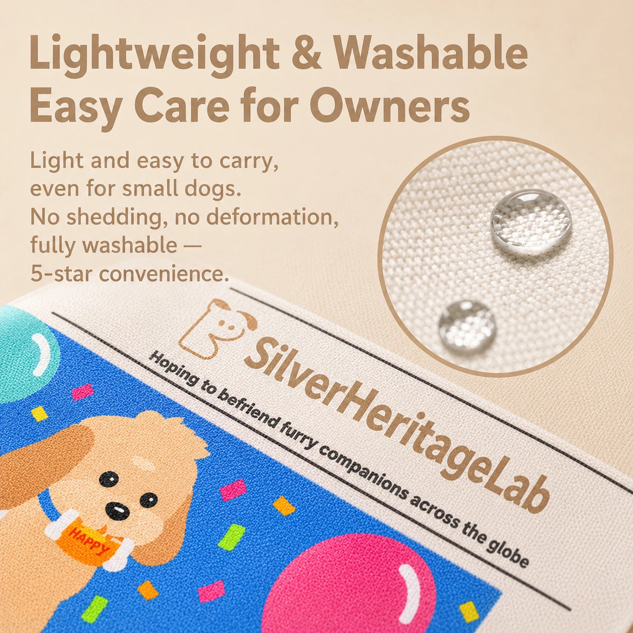 HeritageNurture™ NewsPup Crinkle Toy