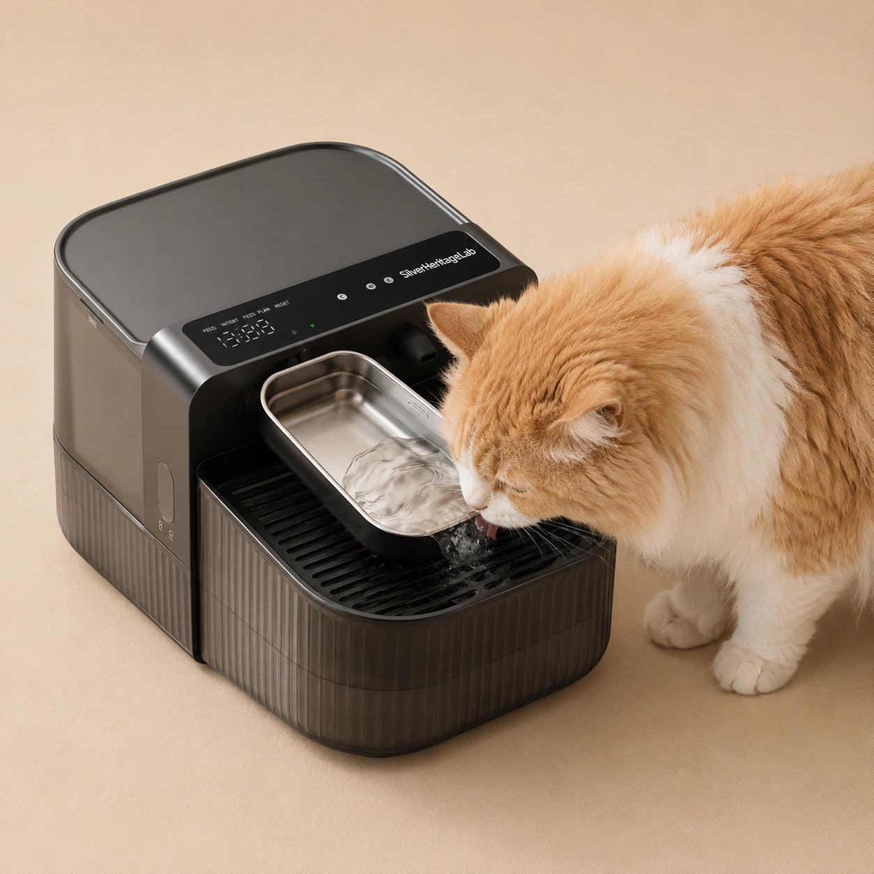 SilverHeritage™ PureFlow Filterless Cat Fountain