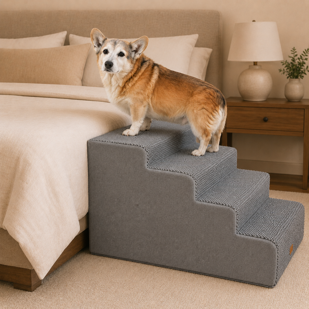 HeritageCloud™ CurveEase Foam Pet Steps