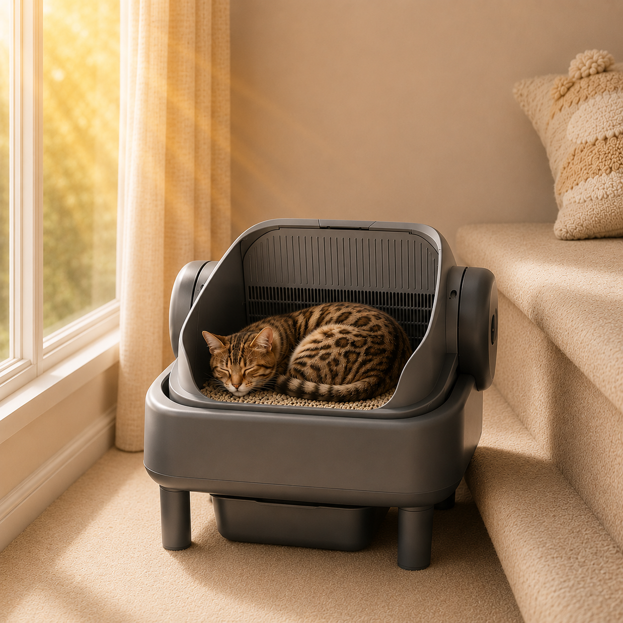 SilverHeritage™ AutoPure Self-Cleaning Litter System