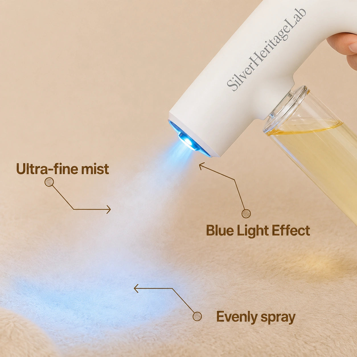 SilverHeritage™ PureMist Bio-Enzyme Deodorizer Spray