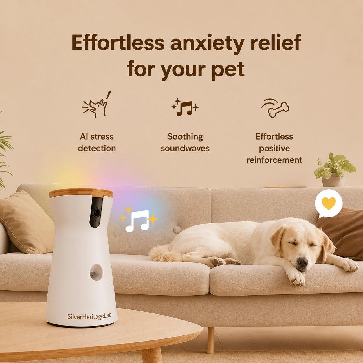 HeritageCloud™ Guardian360 Smart Pet Camera