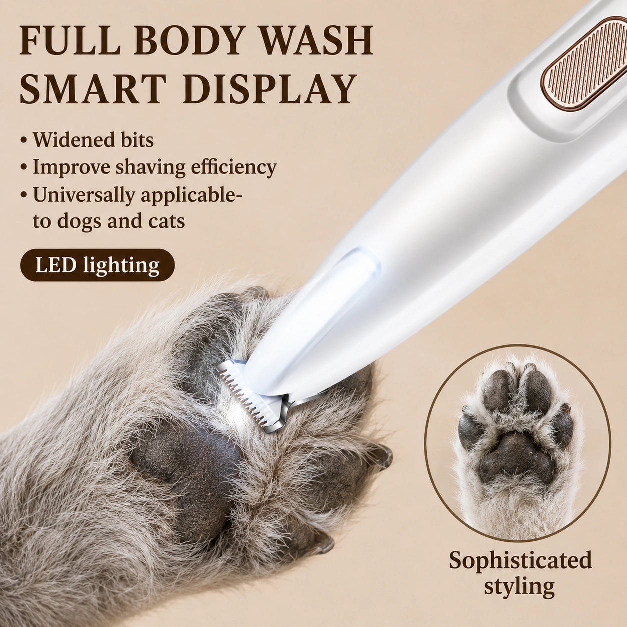 SilverHeritage™ SilentTrim Precision Grooming Kit