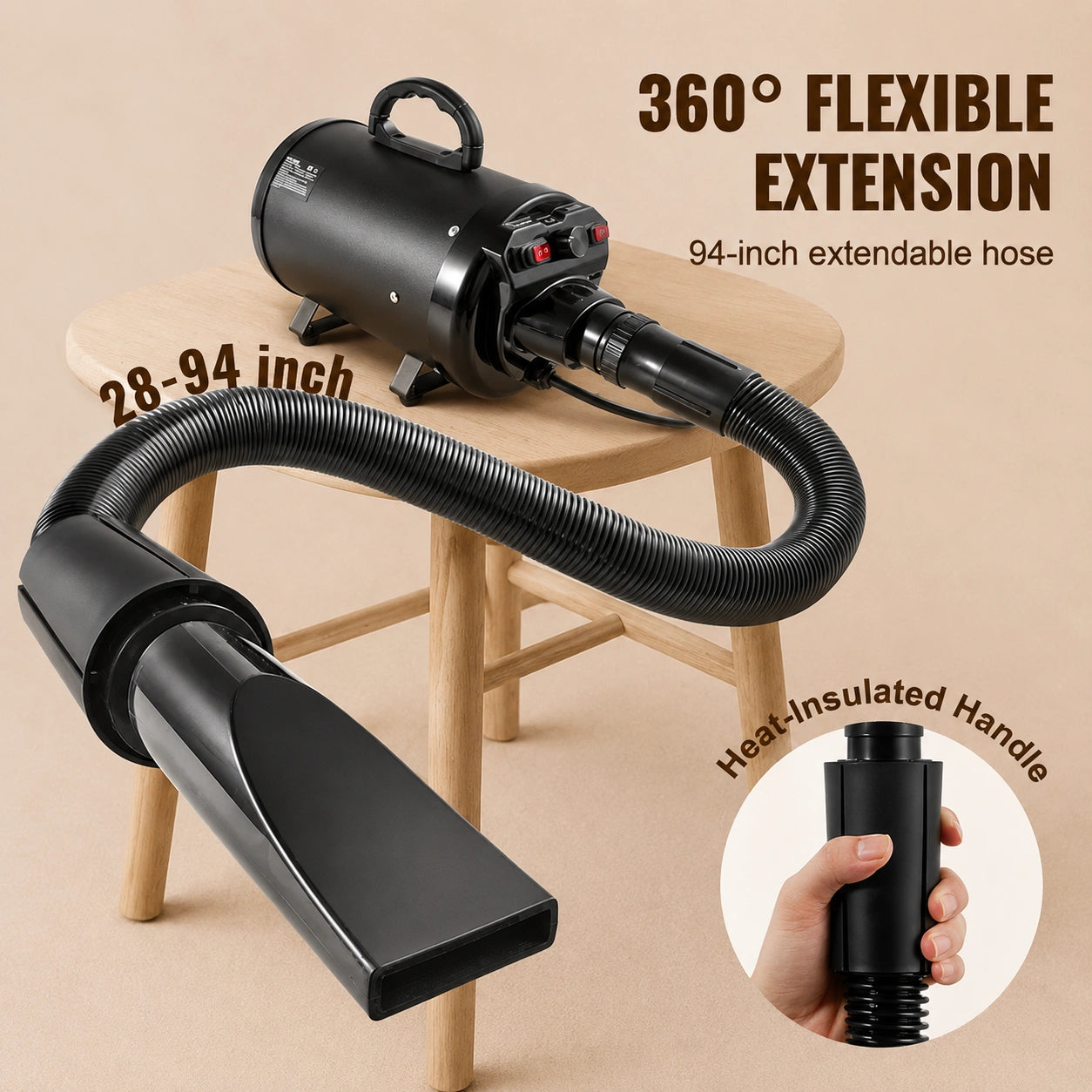 HeritageLab™ AeroDry Pro Grooming Blower