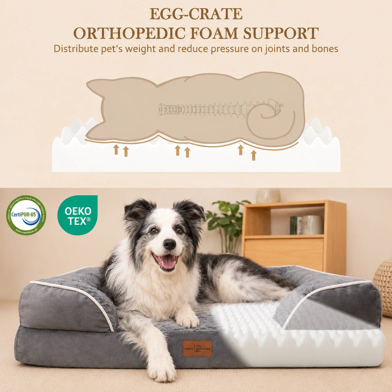SilverHeritage™ Ortho-Cloud Waterproof Recovery Nest