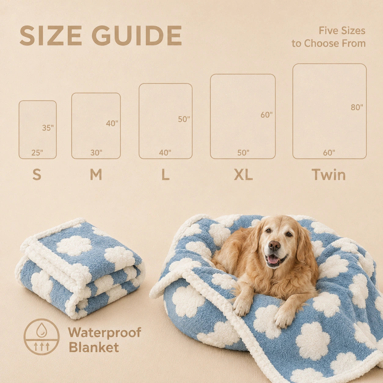 HeritageCloud™ Comfort-Guard Waterproof Blanket
