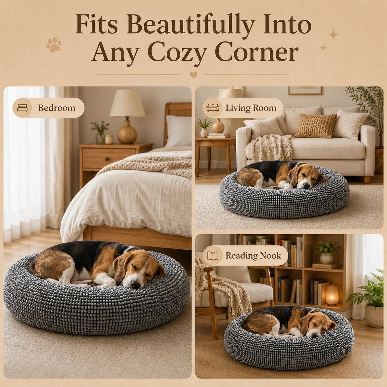 SilverHeritage™ CloudNest: Therapeutic Chenille Recovery Bed