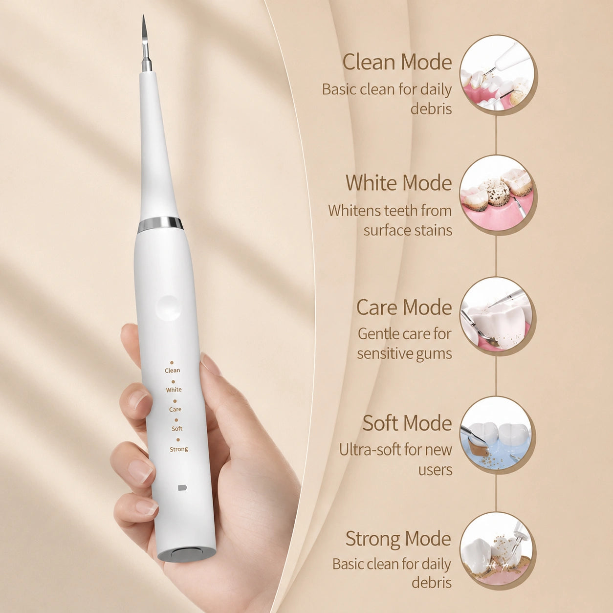 SilverHeritage™ Ultrasonic Pet Dental Cleaner – Plaque & Tartar Remover for Dogs & Cats
