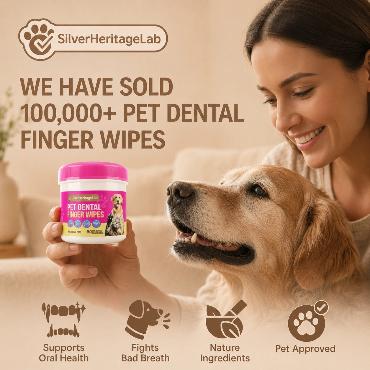 HeritageNurture™ Daily Oral Fresh-Wipes