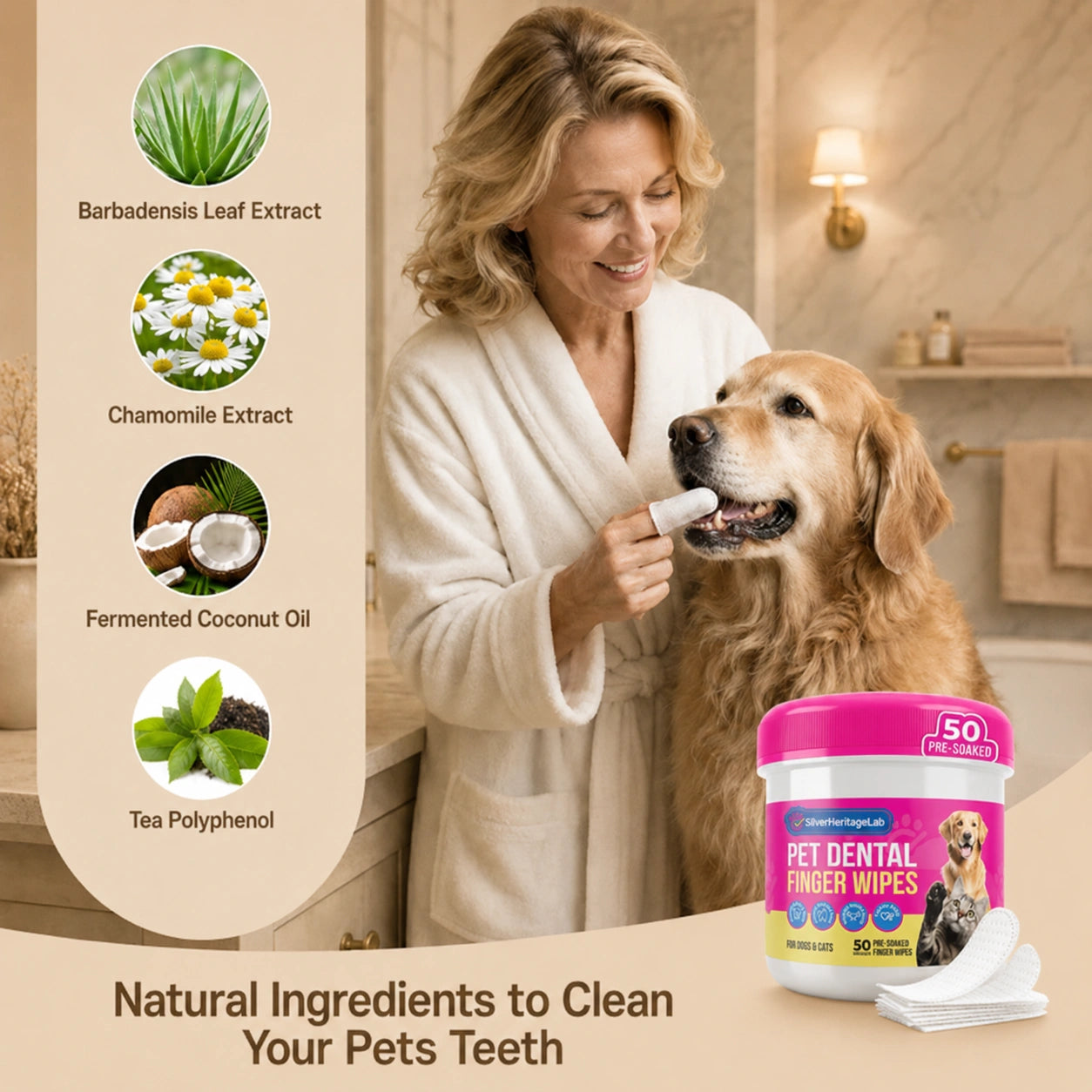 HeritageNurture™ Daily Oral Fresh-Wipes