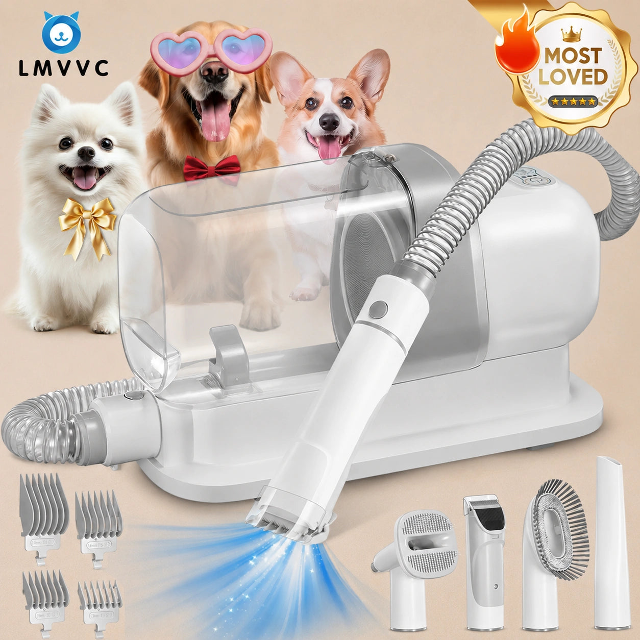 HeritageLab™ AeroVac Compact Grooming Vacuum