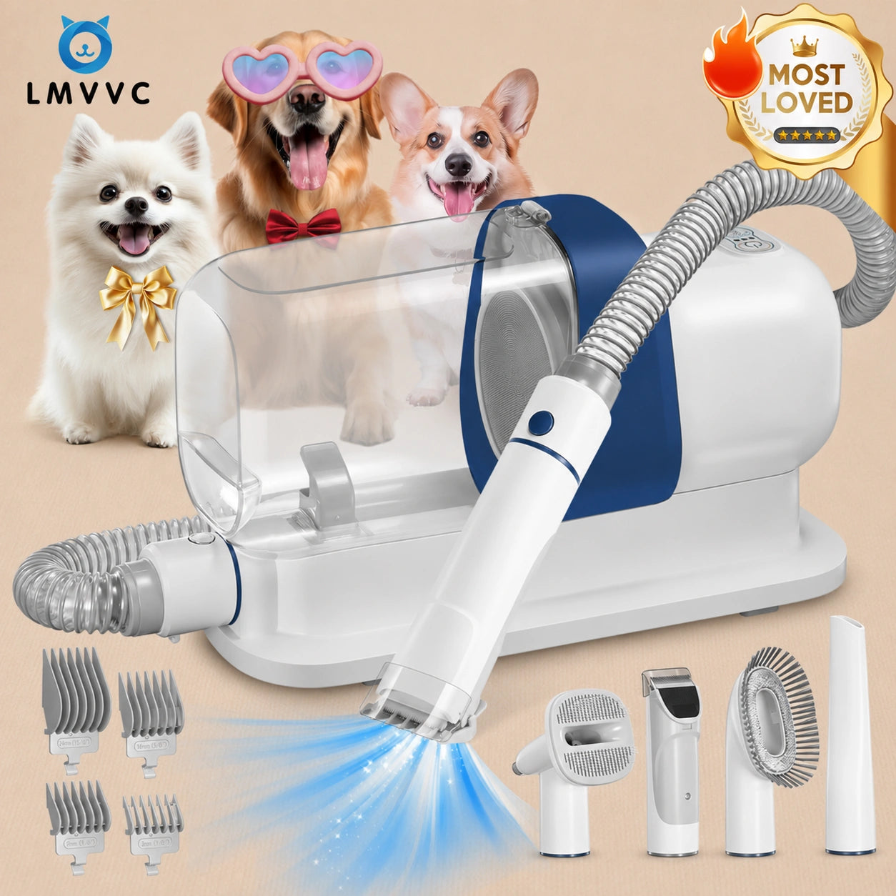 HeritageLab™ AeroVac Compact Grooming Vacuum