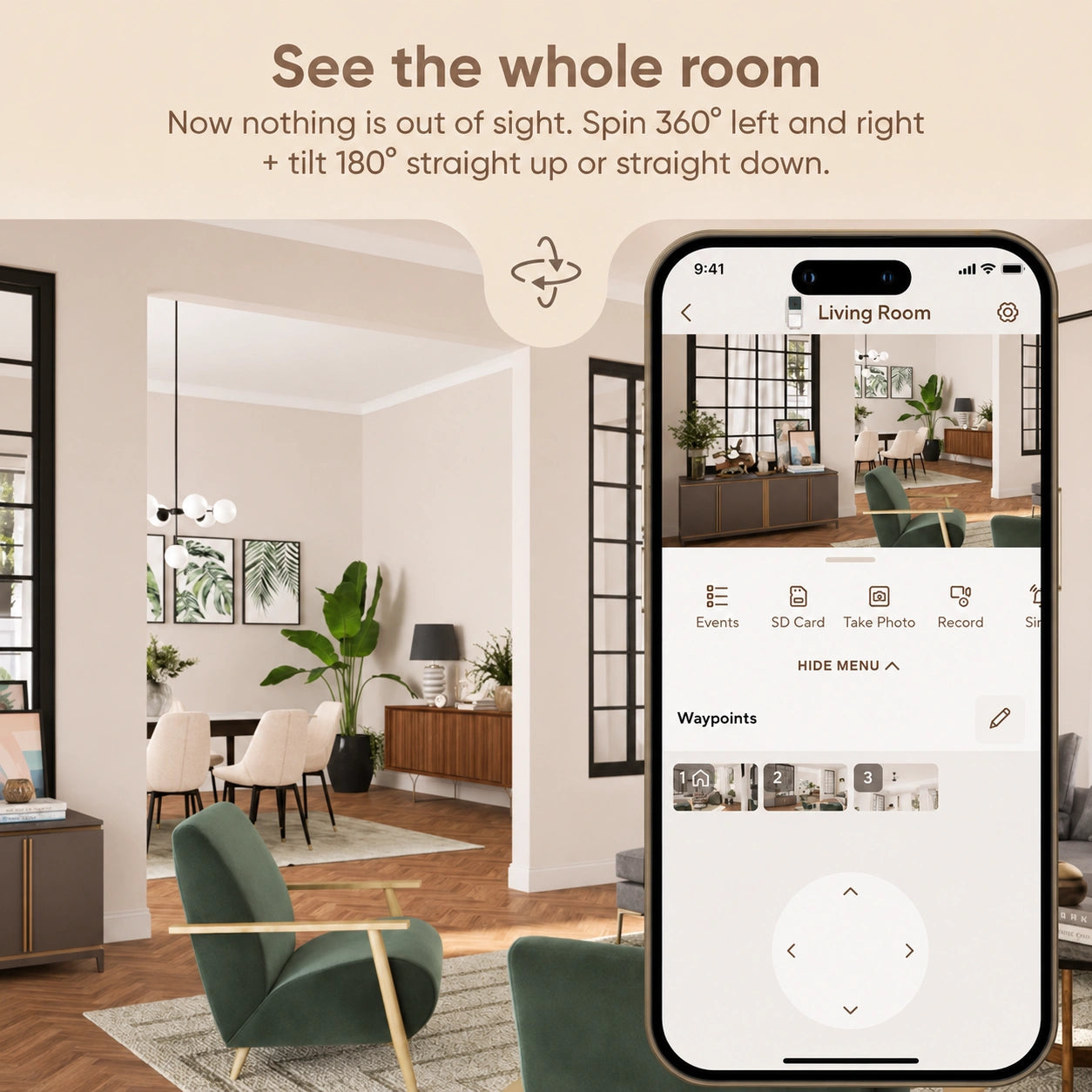 SilverHeritage™ Lab-View Smart Pet Camera
