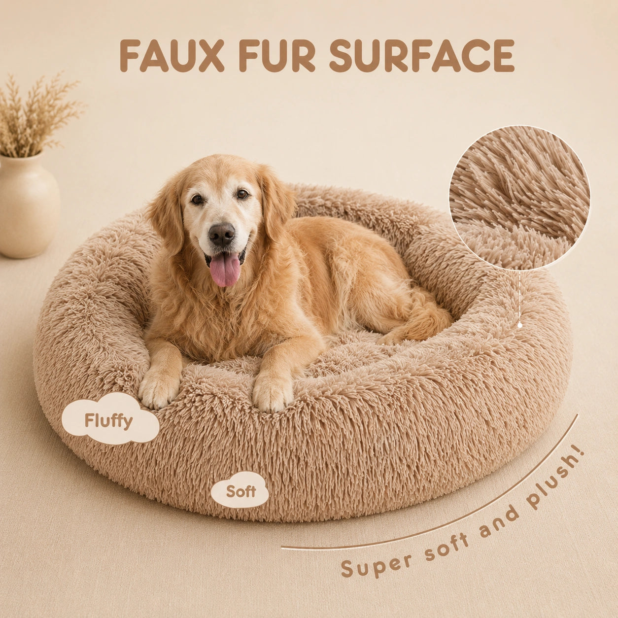 SilverHeritage™ DeepRest Orthopedic Donut Bed
