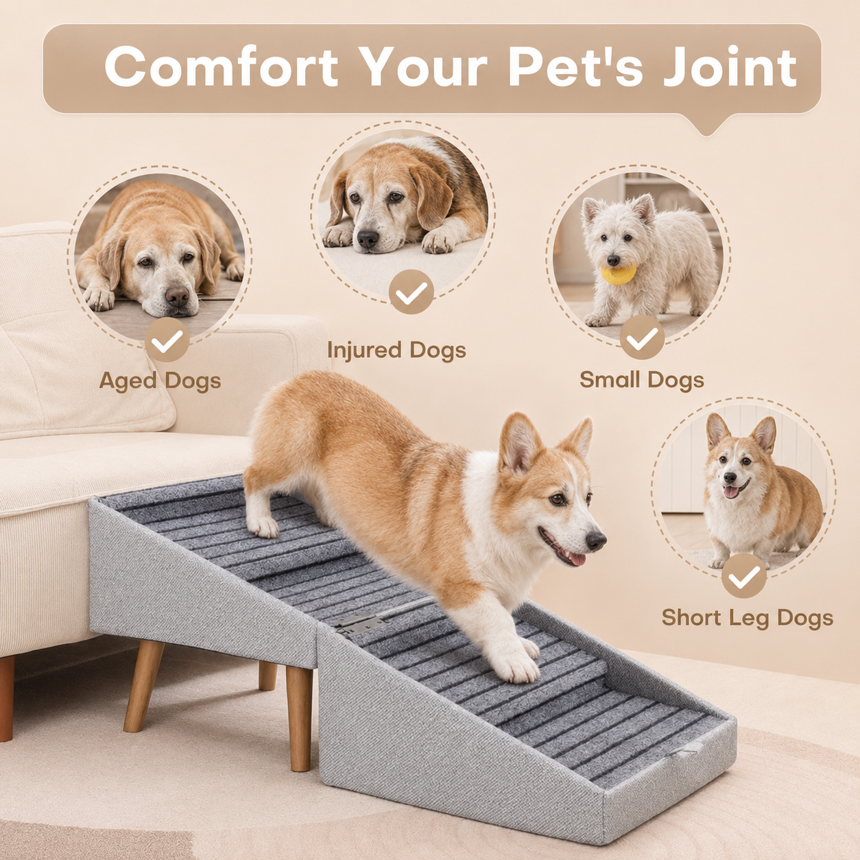 HeritageCloud™ ComfortStride Dog Ramp