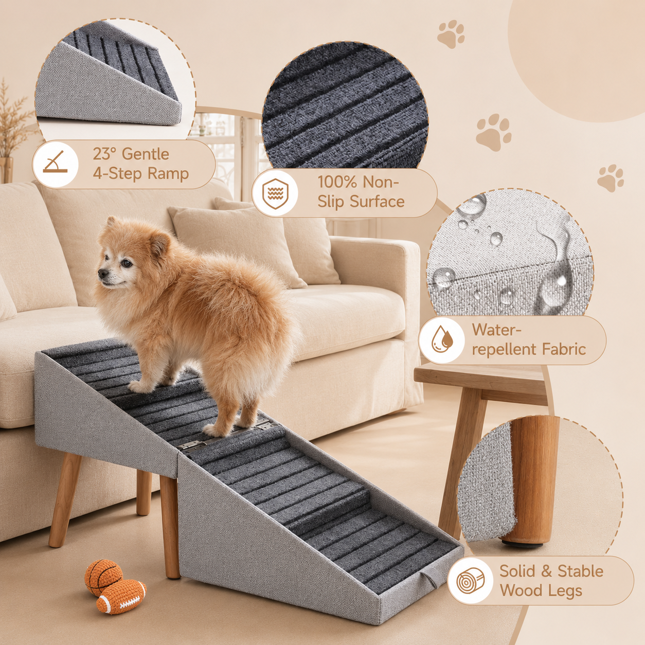 HeritageCloud™ ComfortStride Dog Ramp