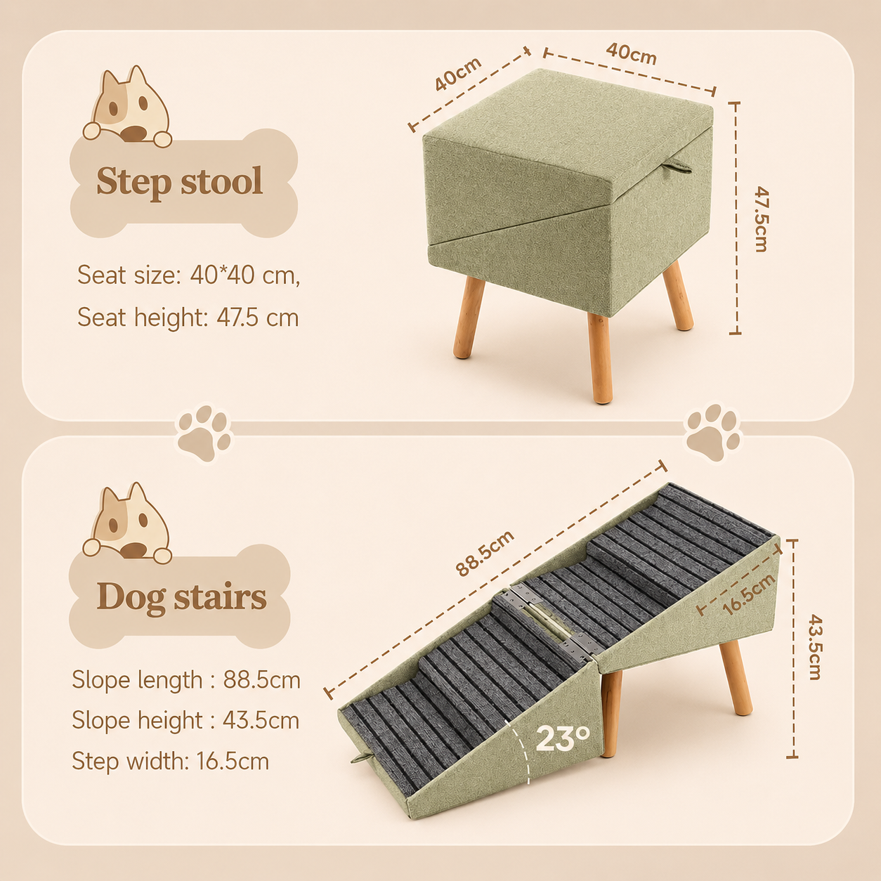 HeritageCloud™ ComfortStride Dog Ramp