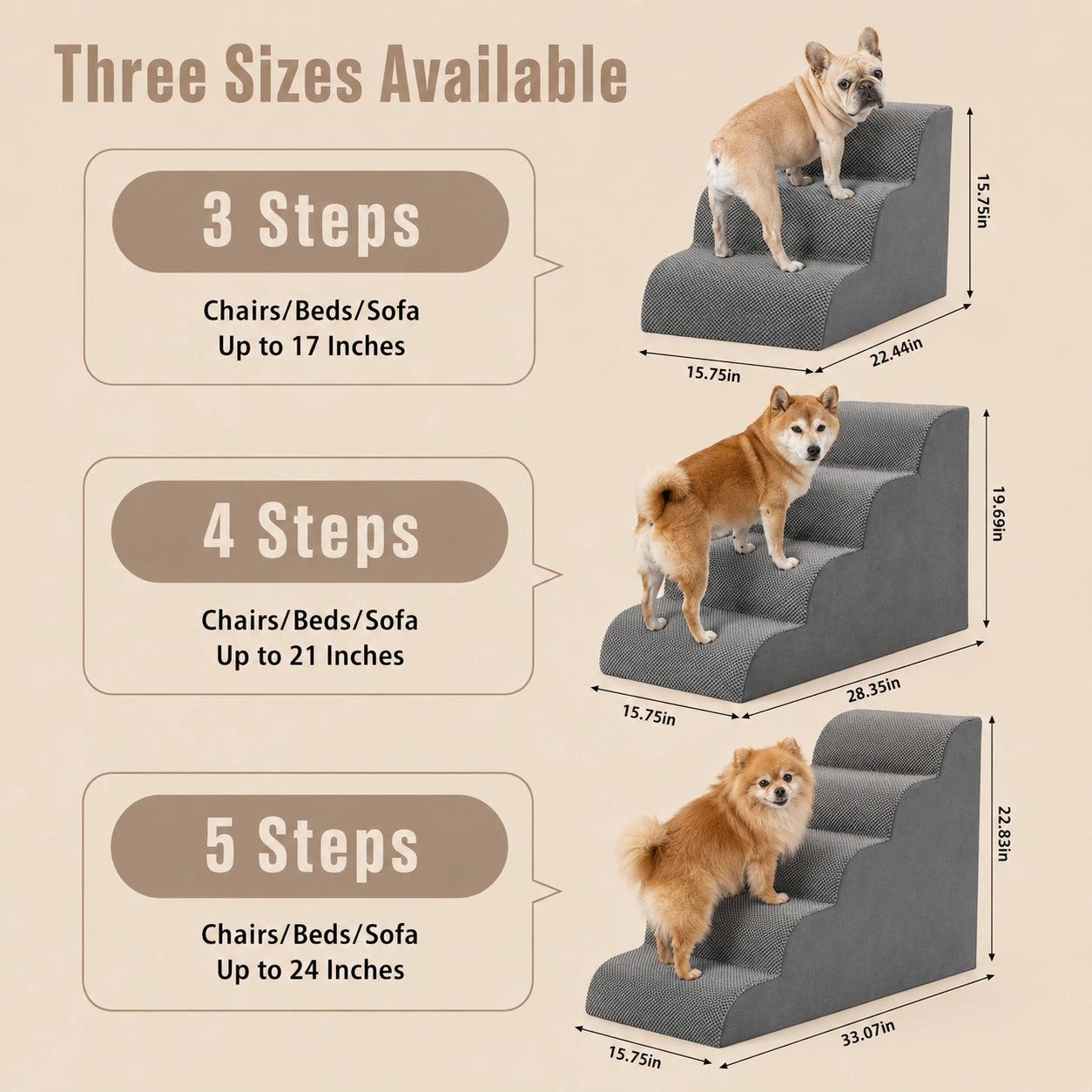 HeritageCloud™ CurveEase Pet Steps