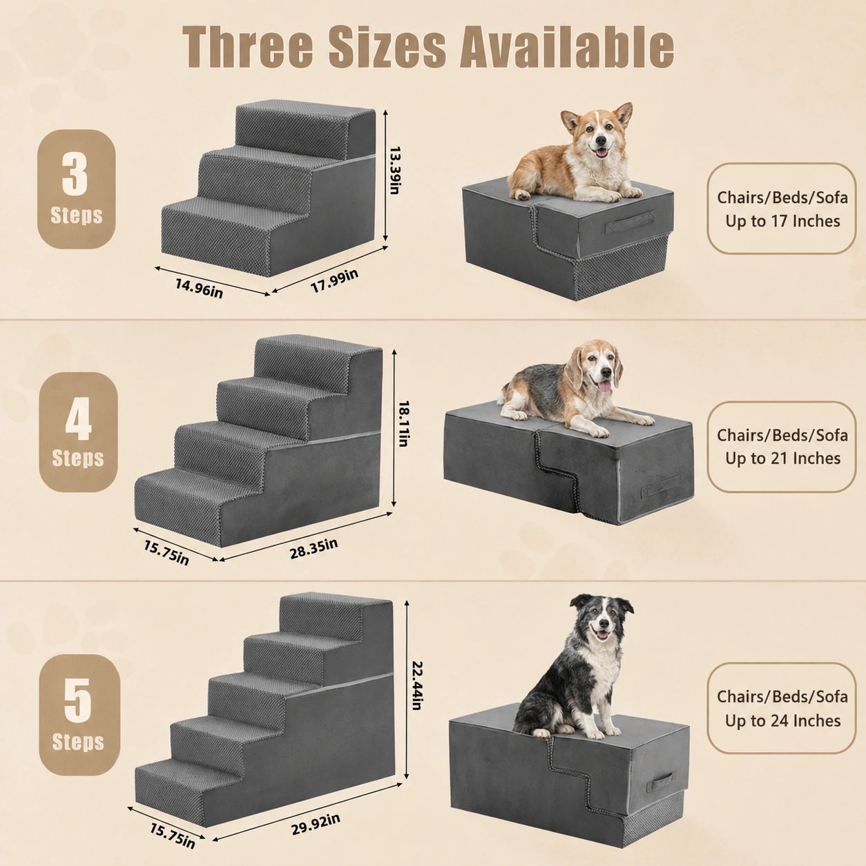 HeritageCloud™ CurveEase Pet Steps