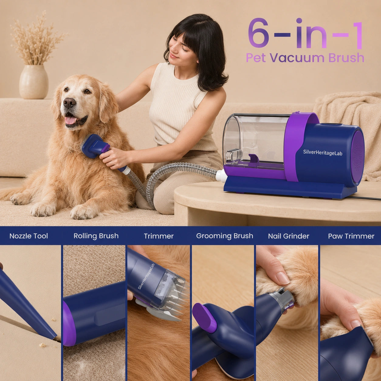HeritageLab™ AeroVac Pro Grooming Vacuum