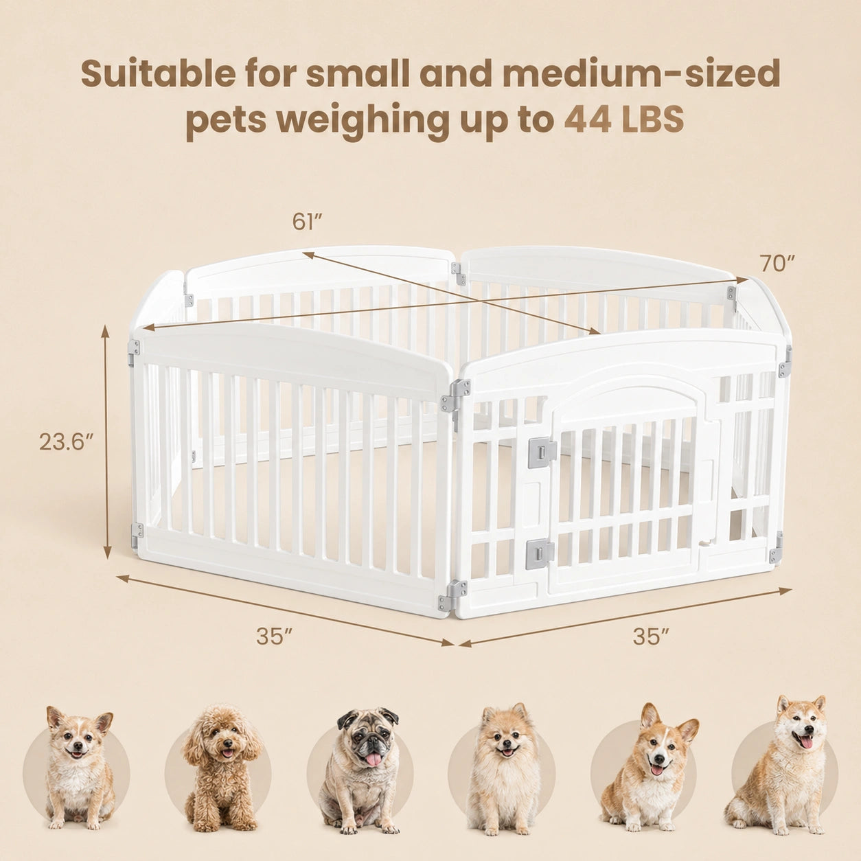 HeritageCloud™ SafeNest Pet Playpen