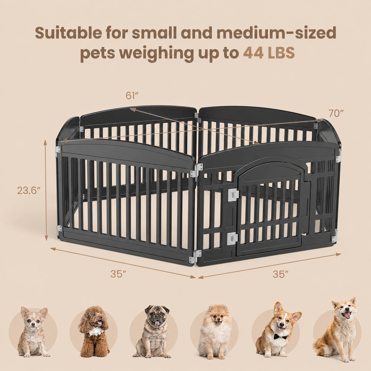 HeritageCloud™ SafeNest Pet Playpen