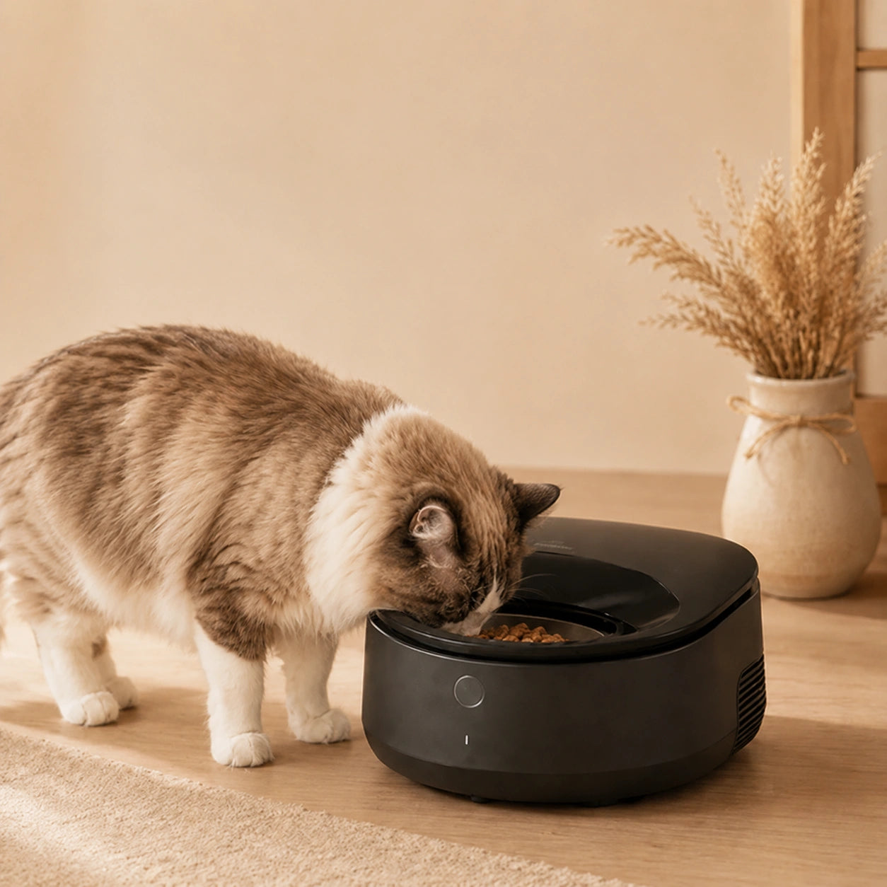 HeritageCloud™ FreshMeal WiFi Refrigerated Automatic Wet Cat Food Feeder, 3-Day Cooling, 3 Timed Meals & App-Controlled Feeding