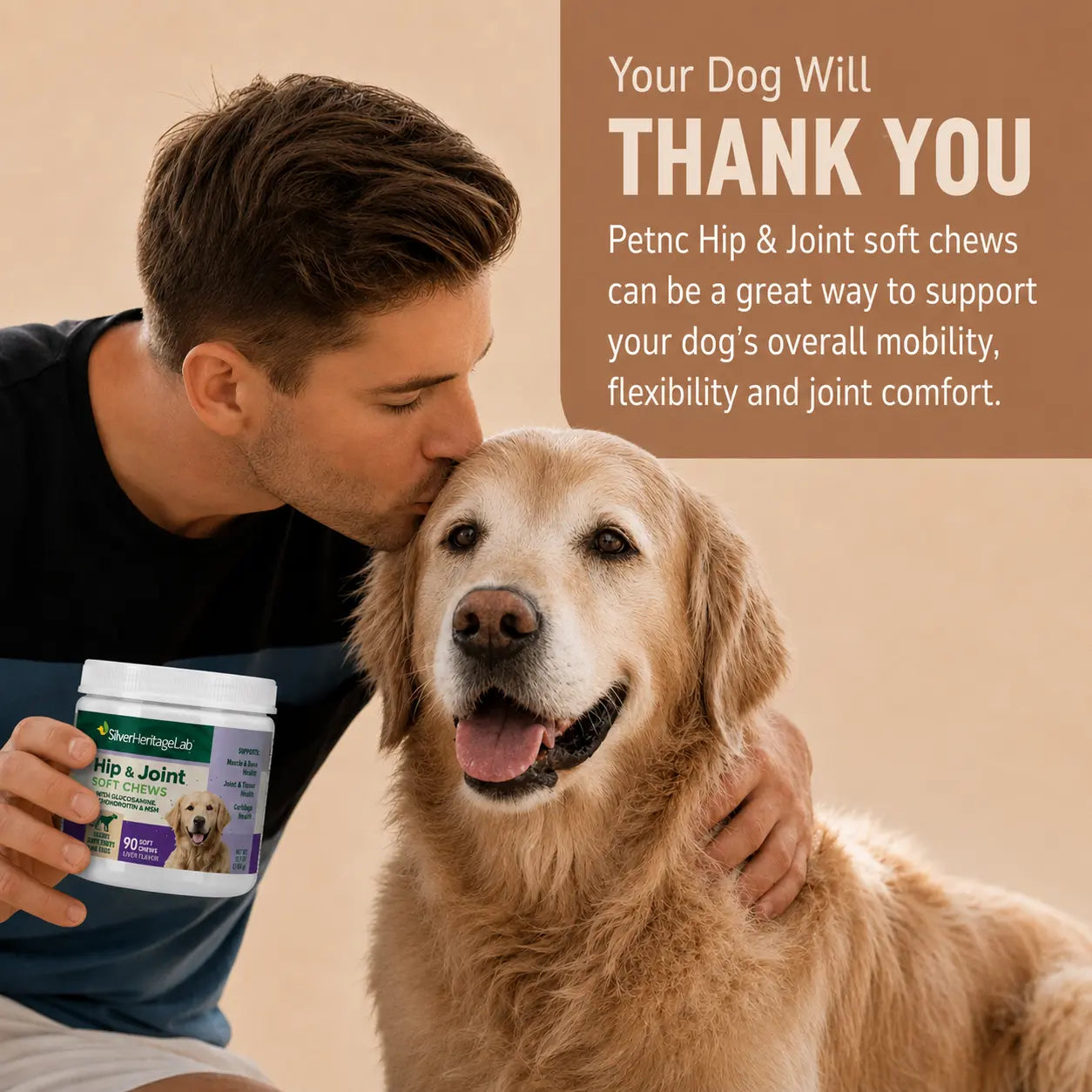 SilverHeritage™ GoldenStride Hip & Joint Soft Chews