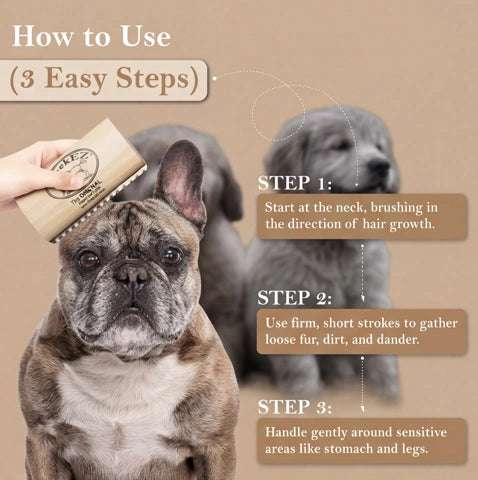 HeritageNurture™ ShedEase Grooming Brush