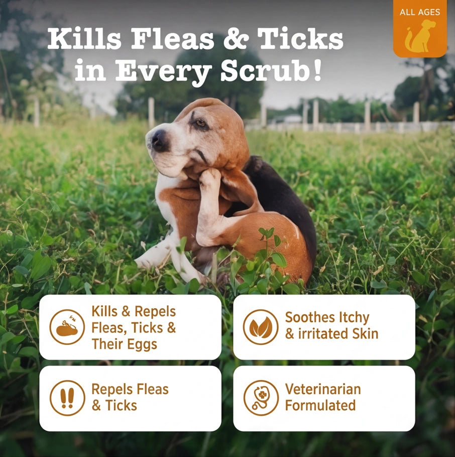 HeritageLab™ CalmShield Flea & Tick Shampoo
