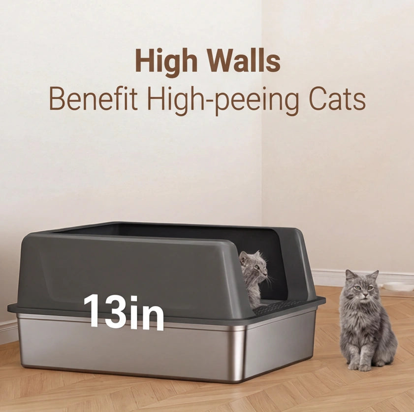 SilverHeritage™ CleanStep Stainless Litter System