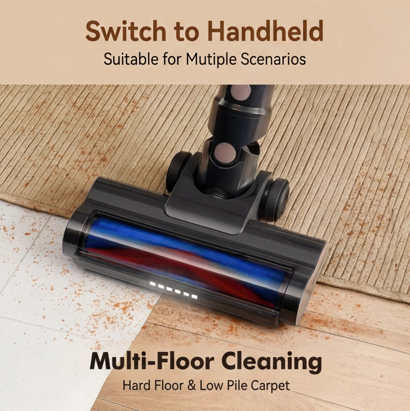 SilverHeritage™ FurGlide 33Kpa Cordless Vacuum