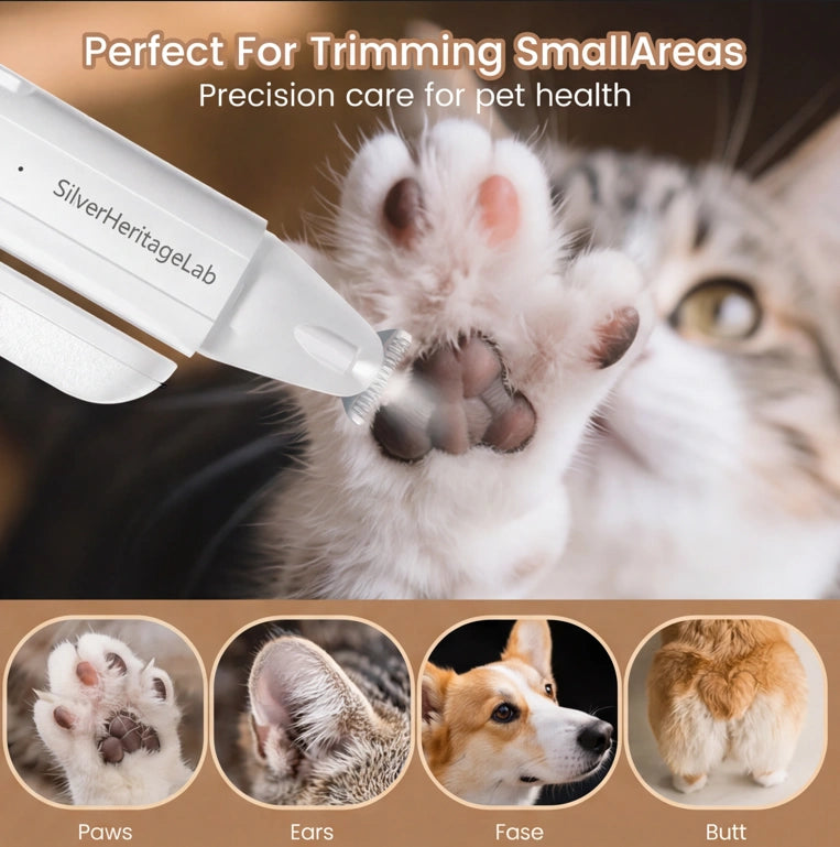 SilverHeritage™ PawPrecision LED Grooming Kit