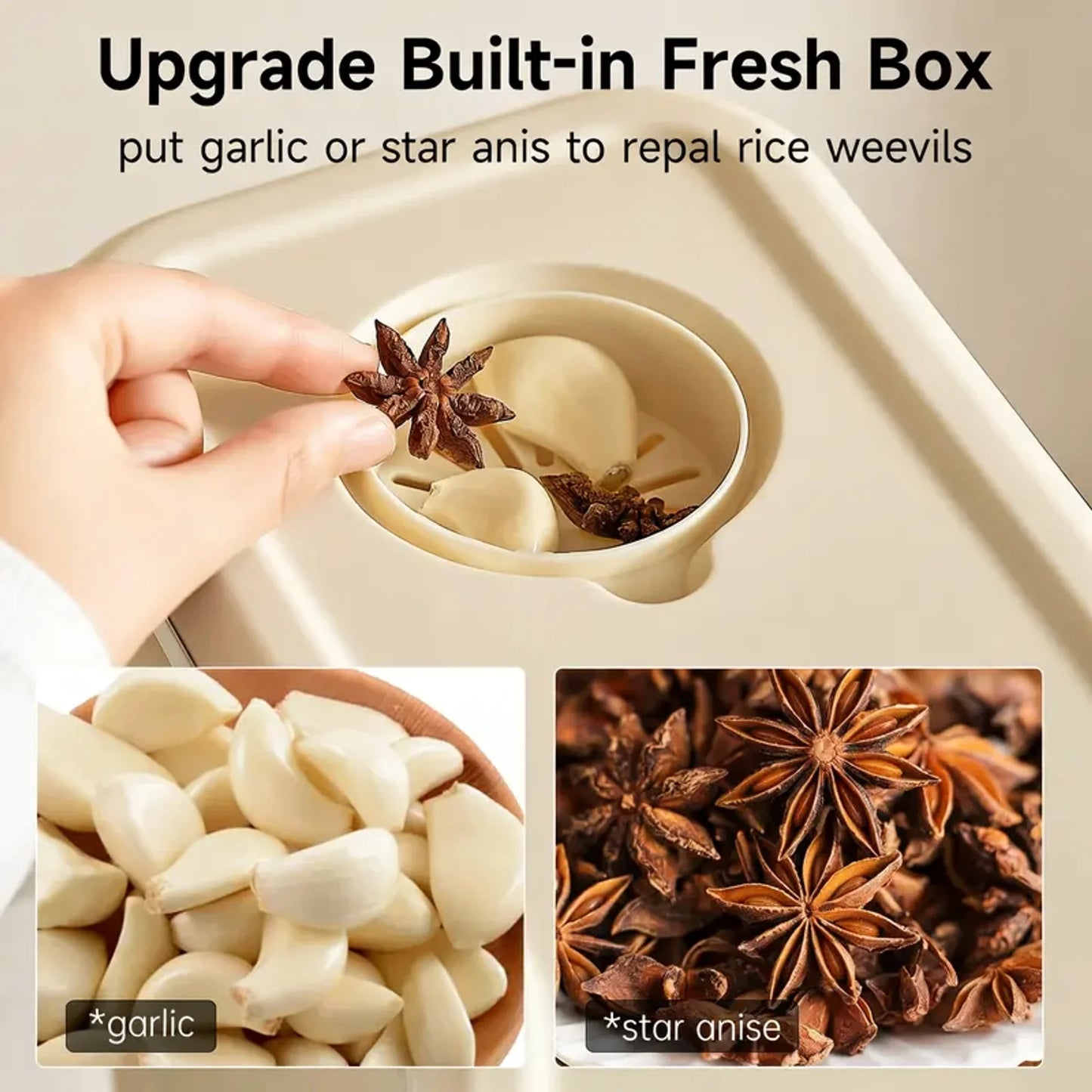 HeritageVault™ FreshSeal Smart Grain Dispenser