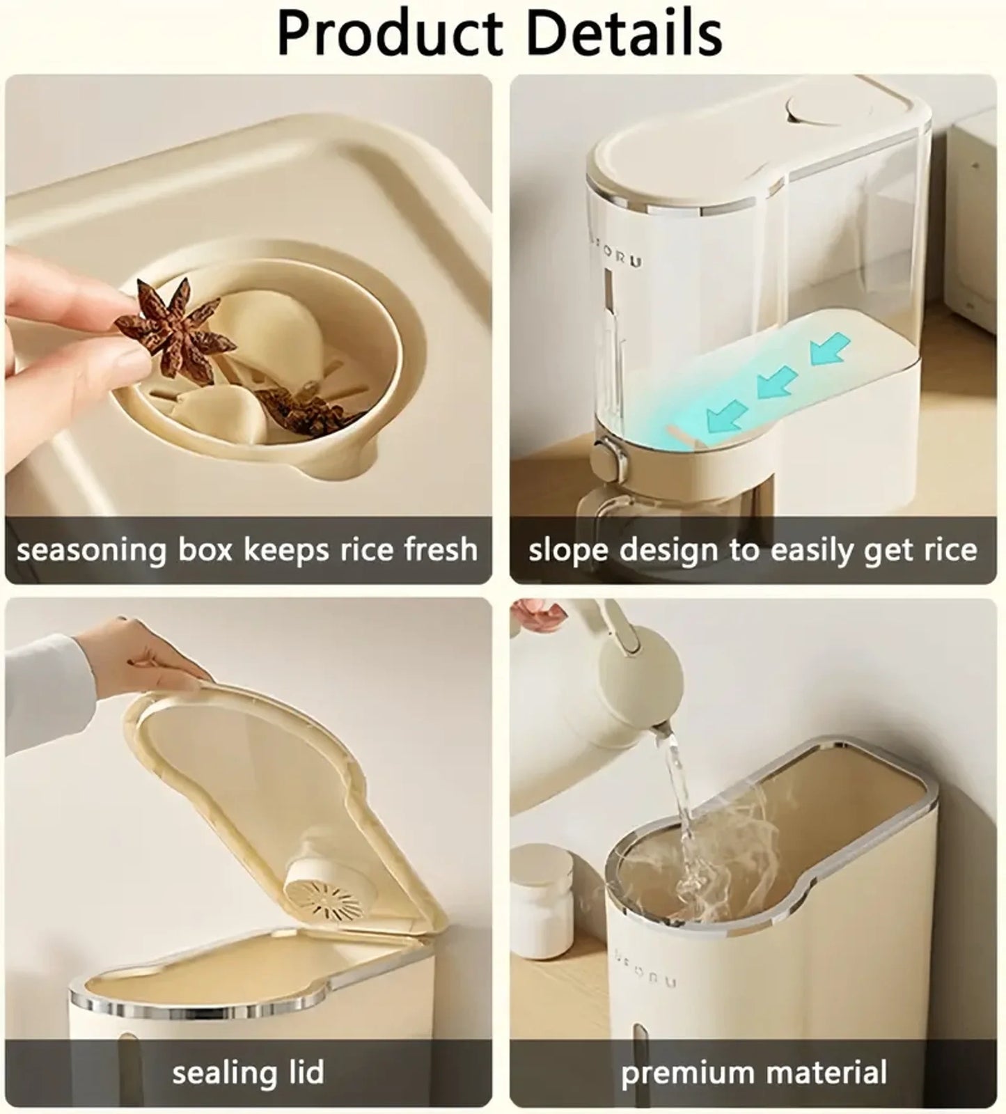 HeritageVault™ FreshSeal Smart Grain Dispenser